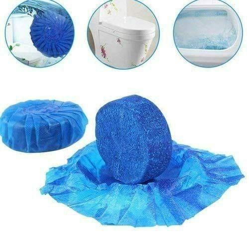 Toilet Cleaning Tablet-Toilet Deodorizer Bathroom Cleaner Tablet Pack of 2 (10pc + 10pc)
