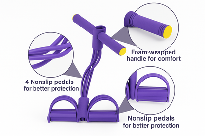 Yoga Pedal Puller Resistance Band Fitness Equipment